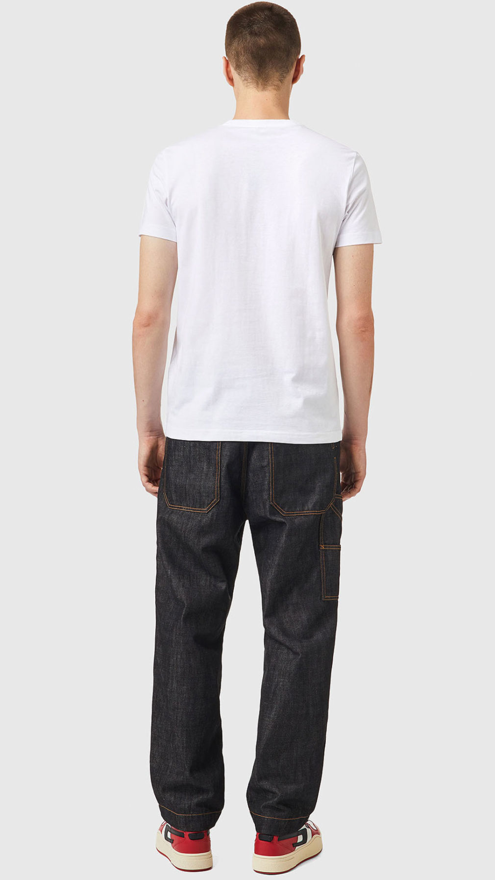 Camiseta Diesel con logo parte delantera