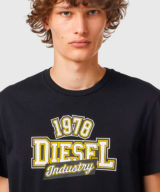 Camiseta Diesel con logo parte delantera