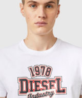 Camiseta Diesel con logo parte delantera