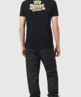 Camiseta Diesel con logo en la parte trasera