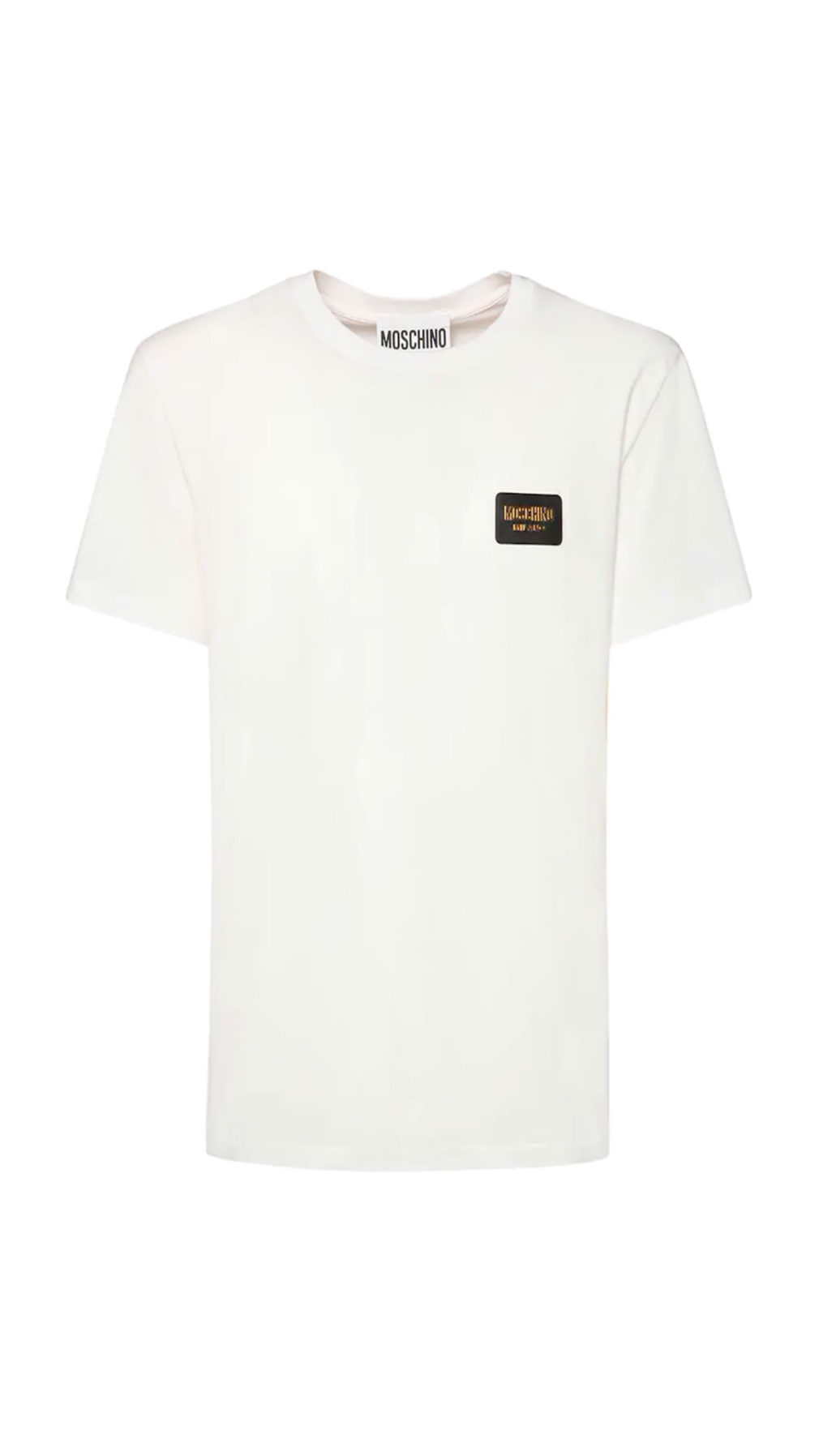 Camiseta Moschino placa con logo
