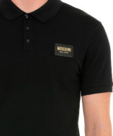 Polo Moschino  placa con logo
