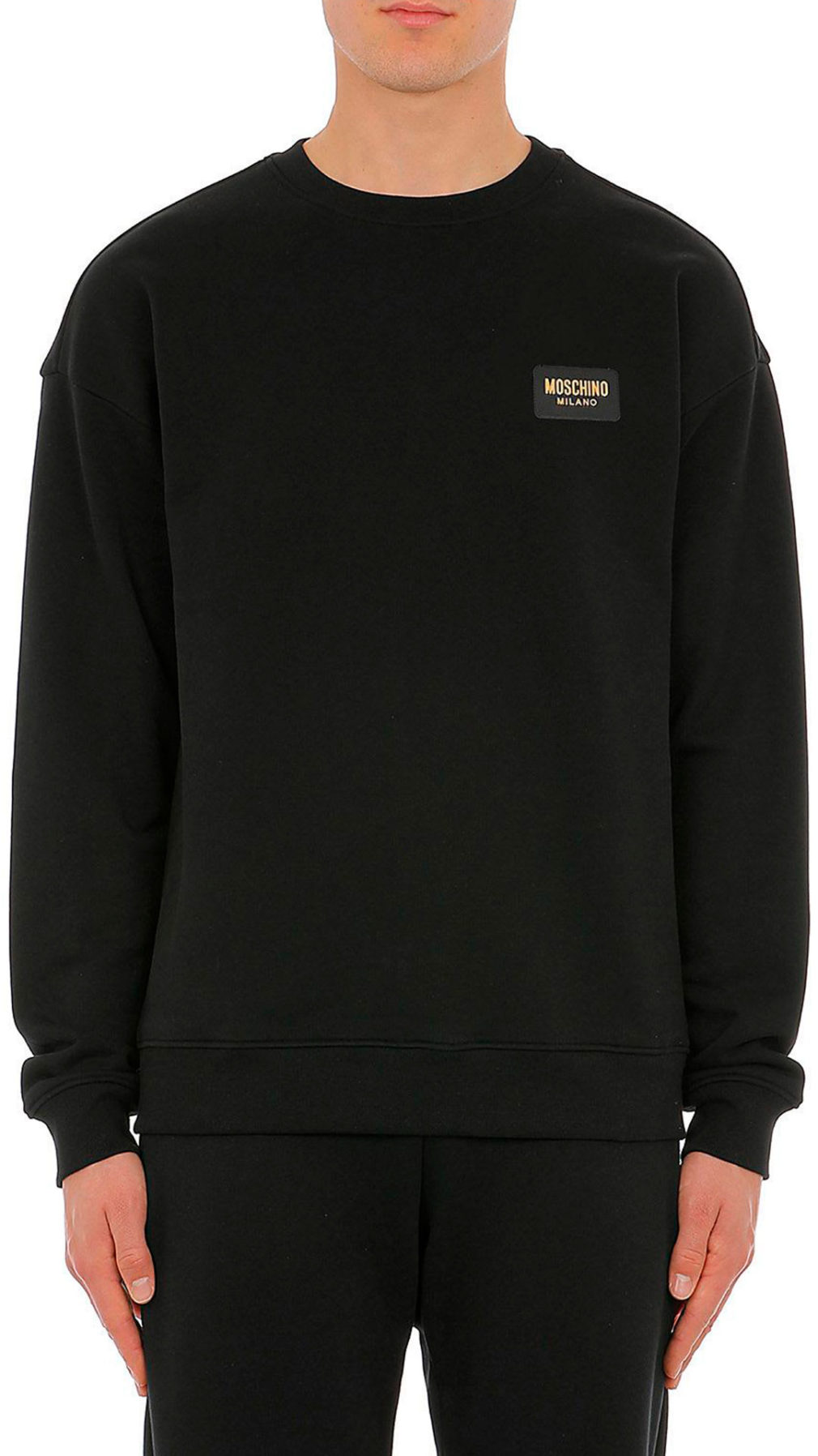 Sudadera Moschino placa con logo