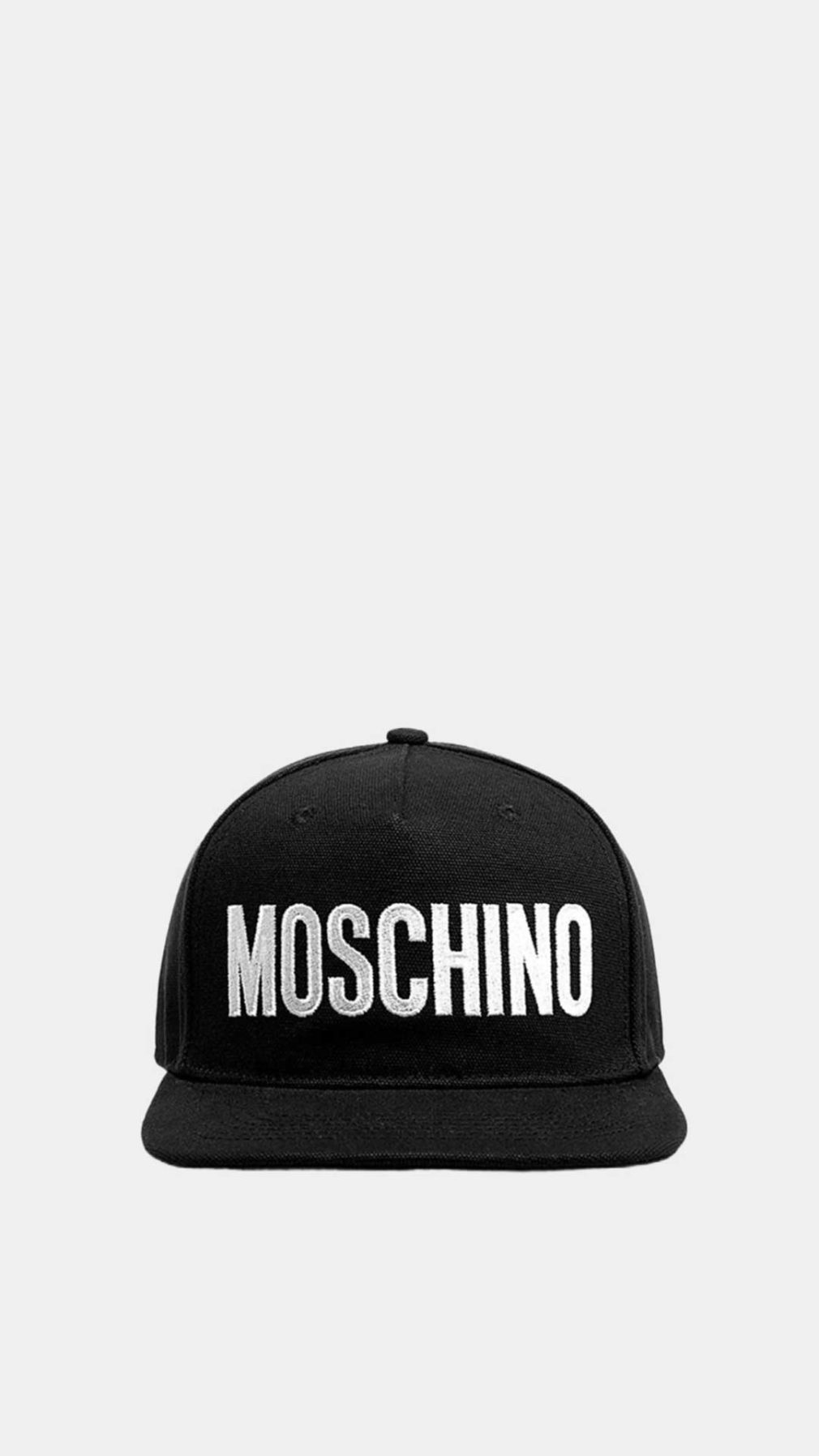 Gorra Moschino logo bordado en la parte delantera