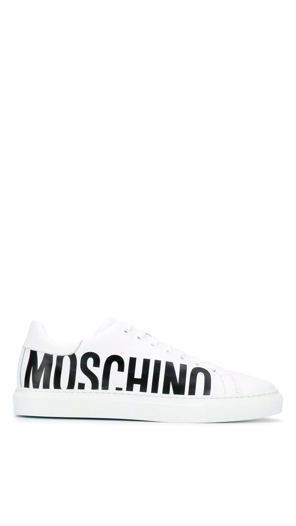 Deportiva Moschino con logo latera