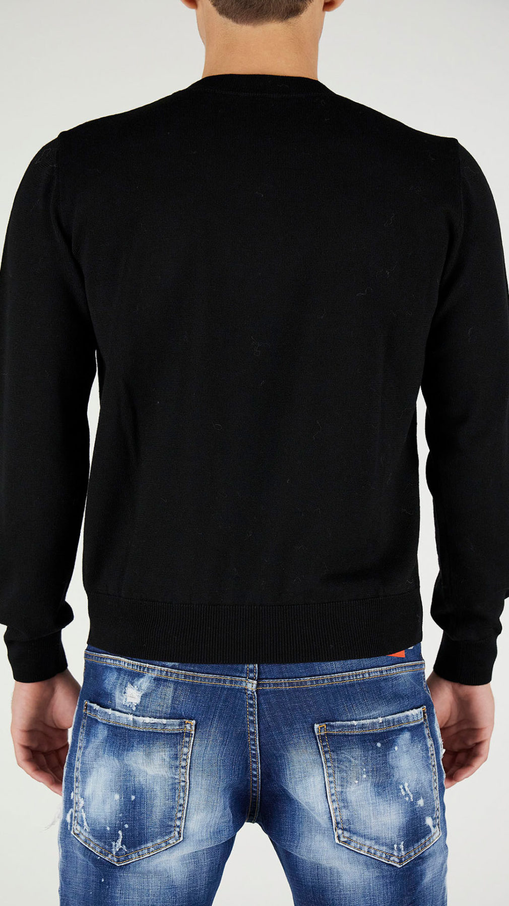 Jersey Dsquared2 logo bordado con hoja Canadá
