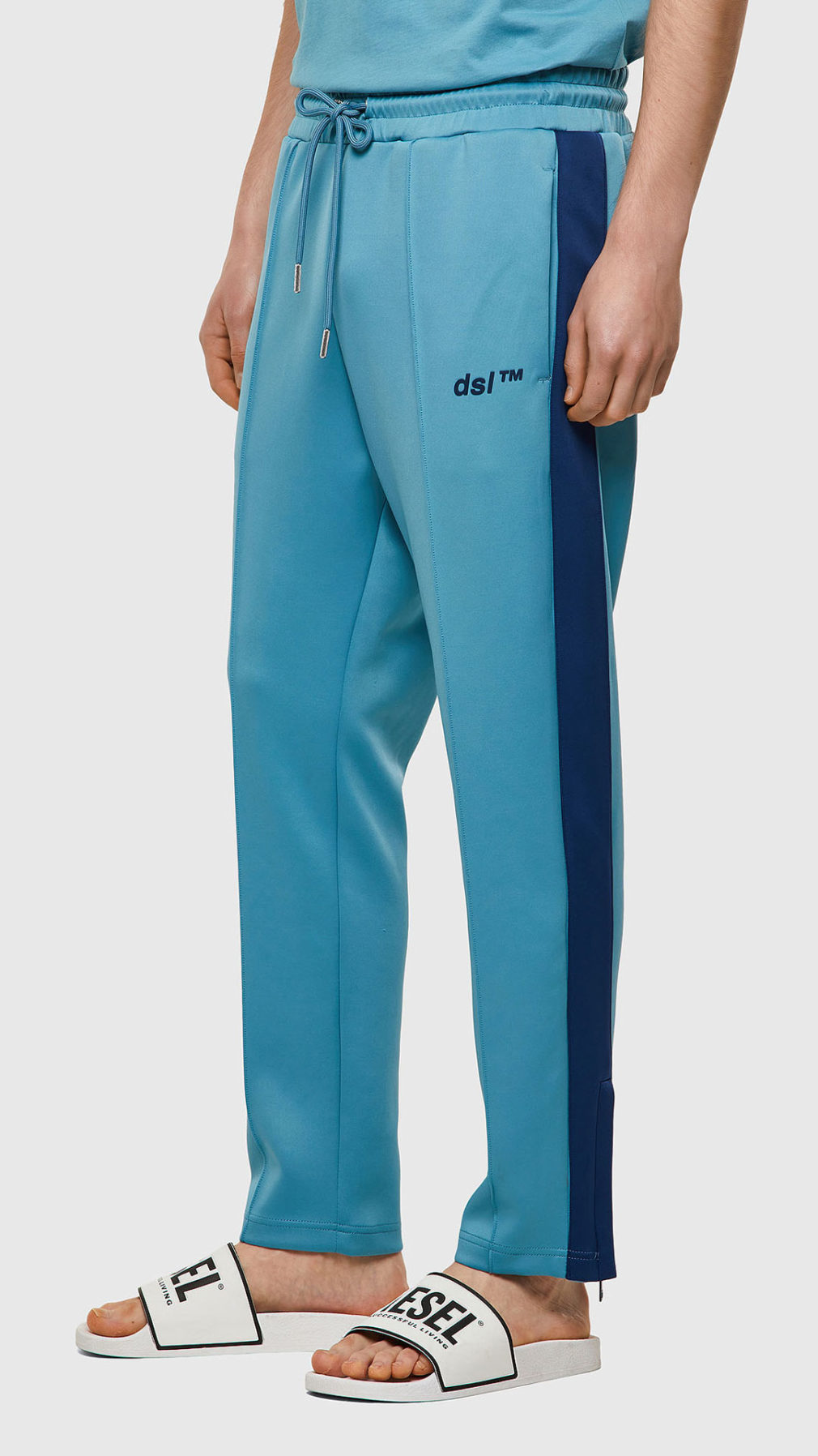 Pantalón Diesel deportivo con logotipo DSL