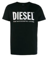 Camiseta Diesel Green Label con estampado del logotipo