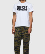 Camiseta Diesel Green Label con estampado del logotipo
