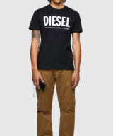Camiseta Diesel Green Label con estampado del logotipo