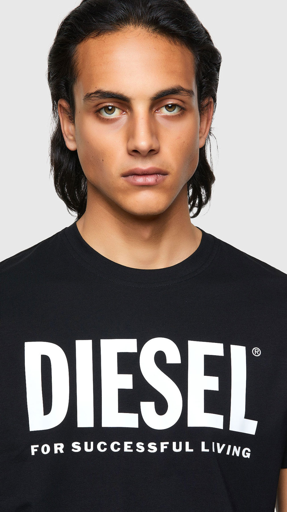Camiseta Diesel Green Label con estampado del logotipo