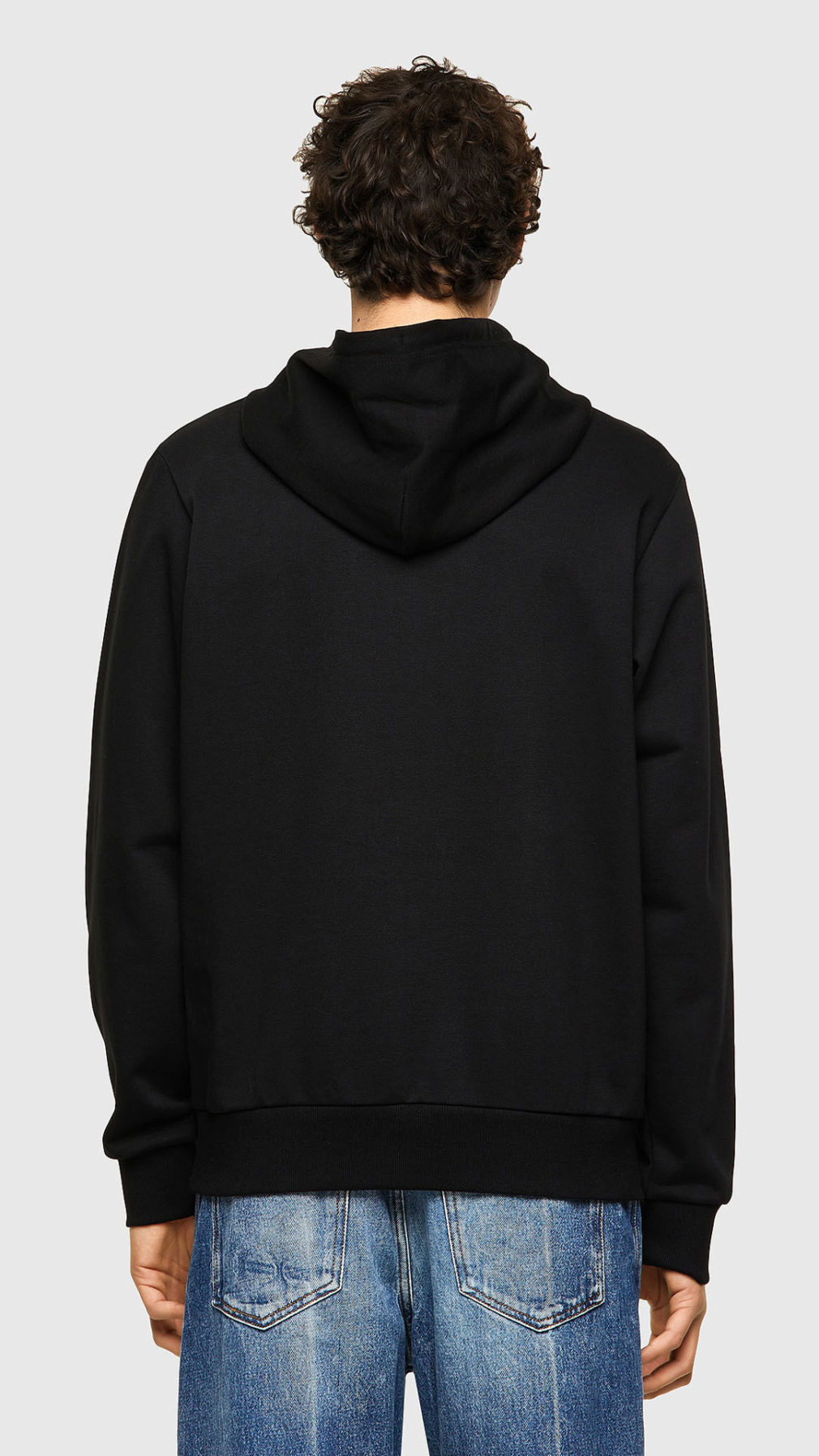 Sudadera Diesel con capucha y logo parte delantera