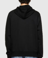 Sudadera Diesel con capucha y logo parte delantera