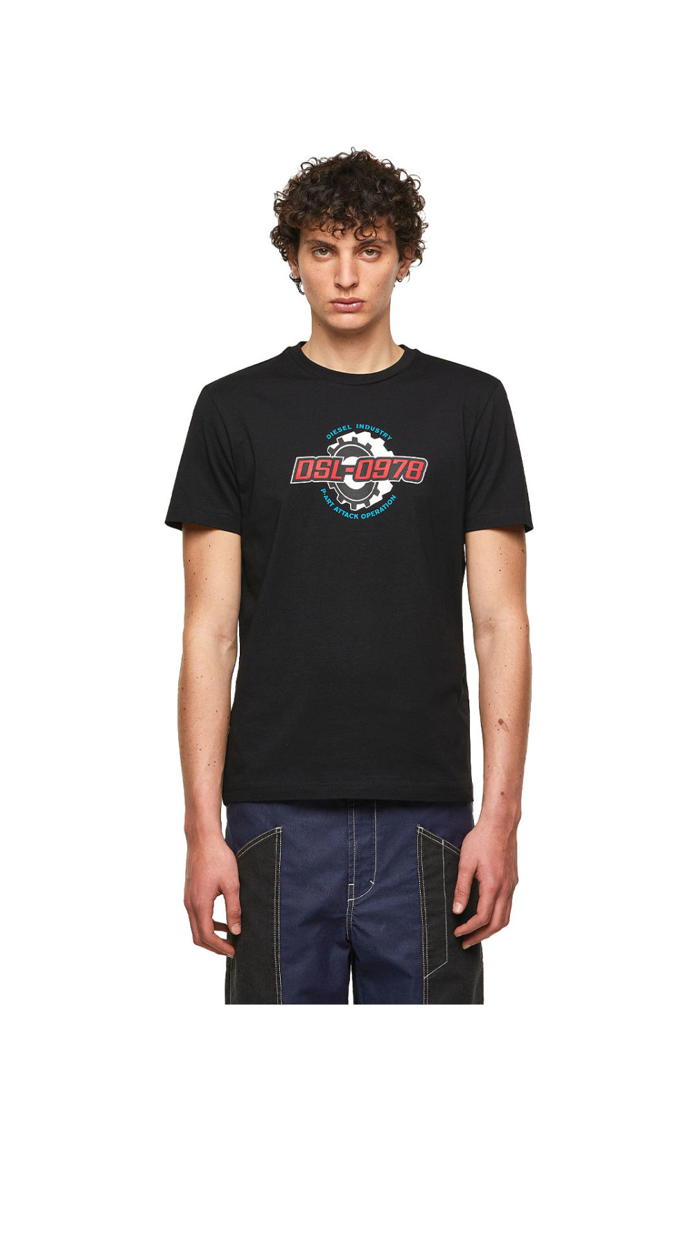 Camiseta Diesel logo parte delantera