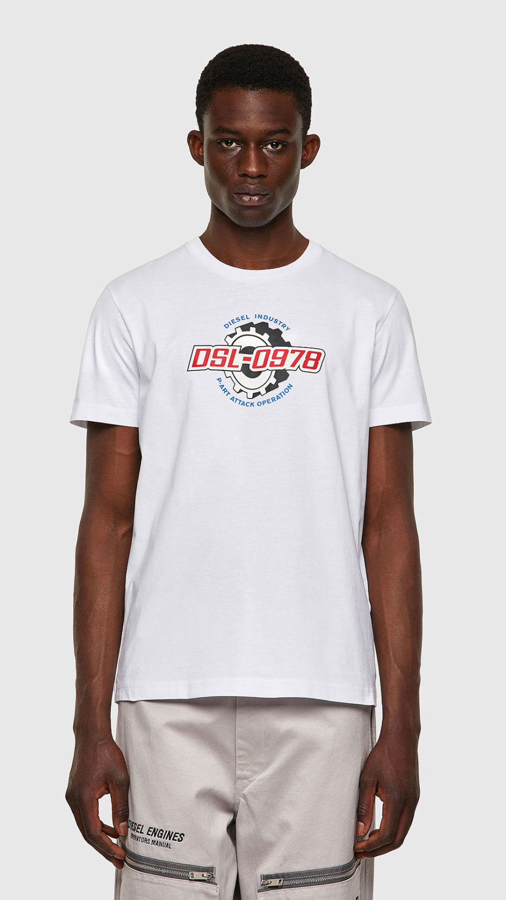 Camiseta Diesel logo parte delantera