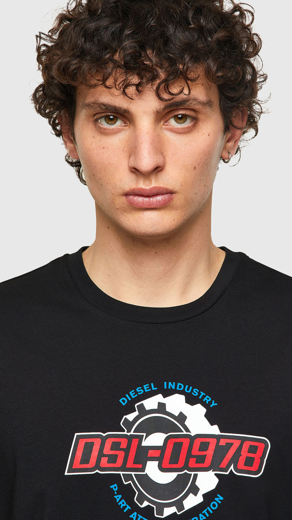Camiseta Diesel logo parte delantera