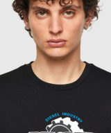 Camiseta Diesel logo parte delantera