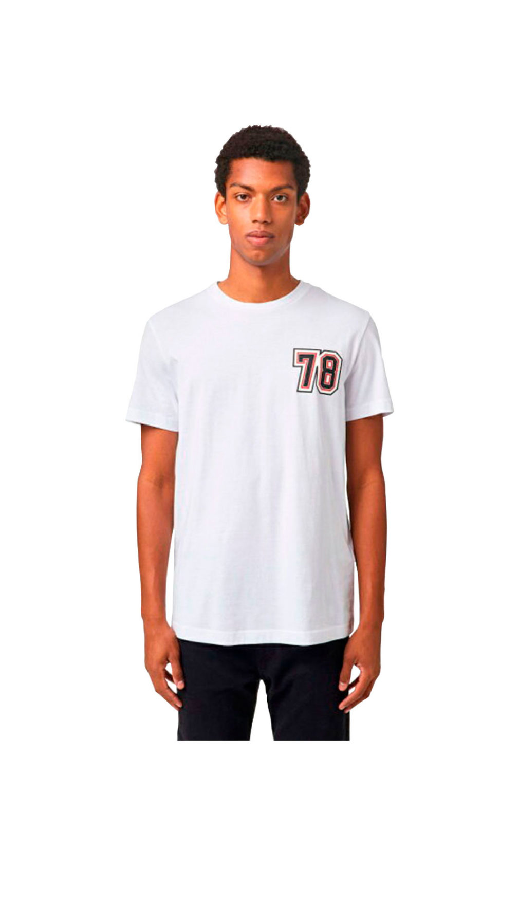 Camiseta Diesel con logo en la parte trasera