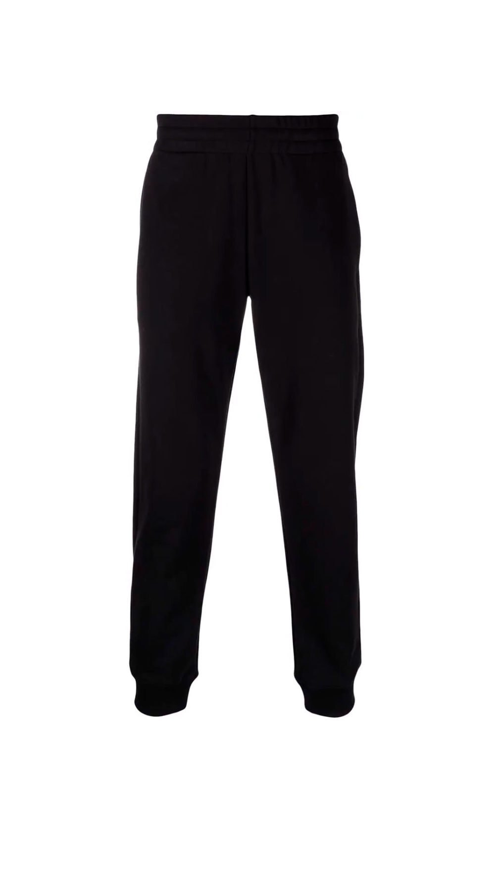Pantalón Moschino con placa del logo en bolsillo trasero