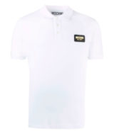 Polo Moschino placa con logo