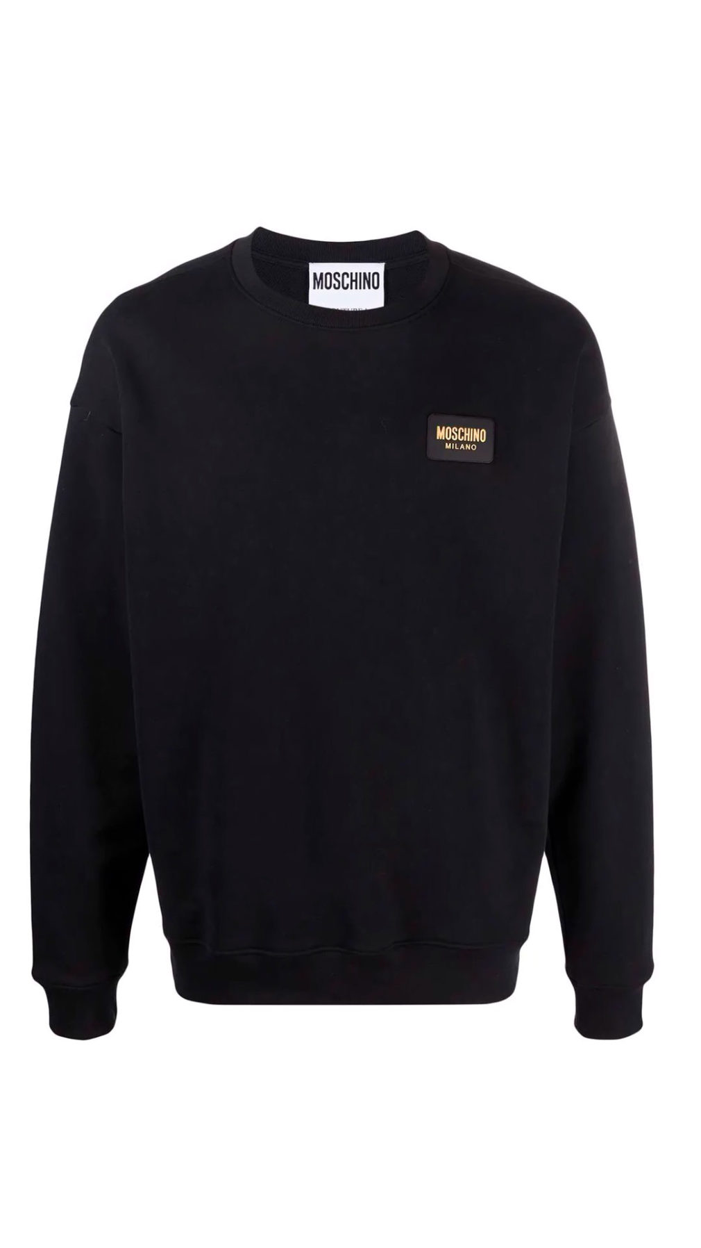 Sudadera Moschino placa con logo