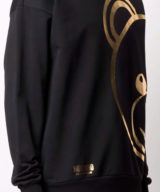 Sudadera Moschino Toy Bear estampado metalizado