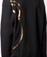 Sudadera Moschino Toy Bear estampado metalizado