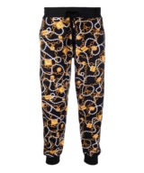 Pantalón Moschino logo Teddy Bear estampado de cadenas