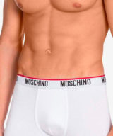 Bóxer Moschino pack de tres en blanco
