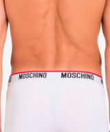 Bóxer Moschino pack de tres en blanco
