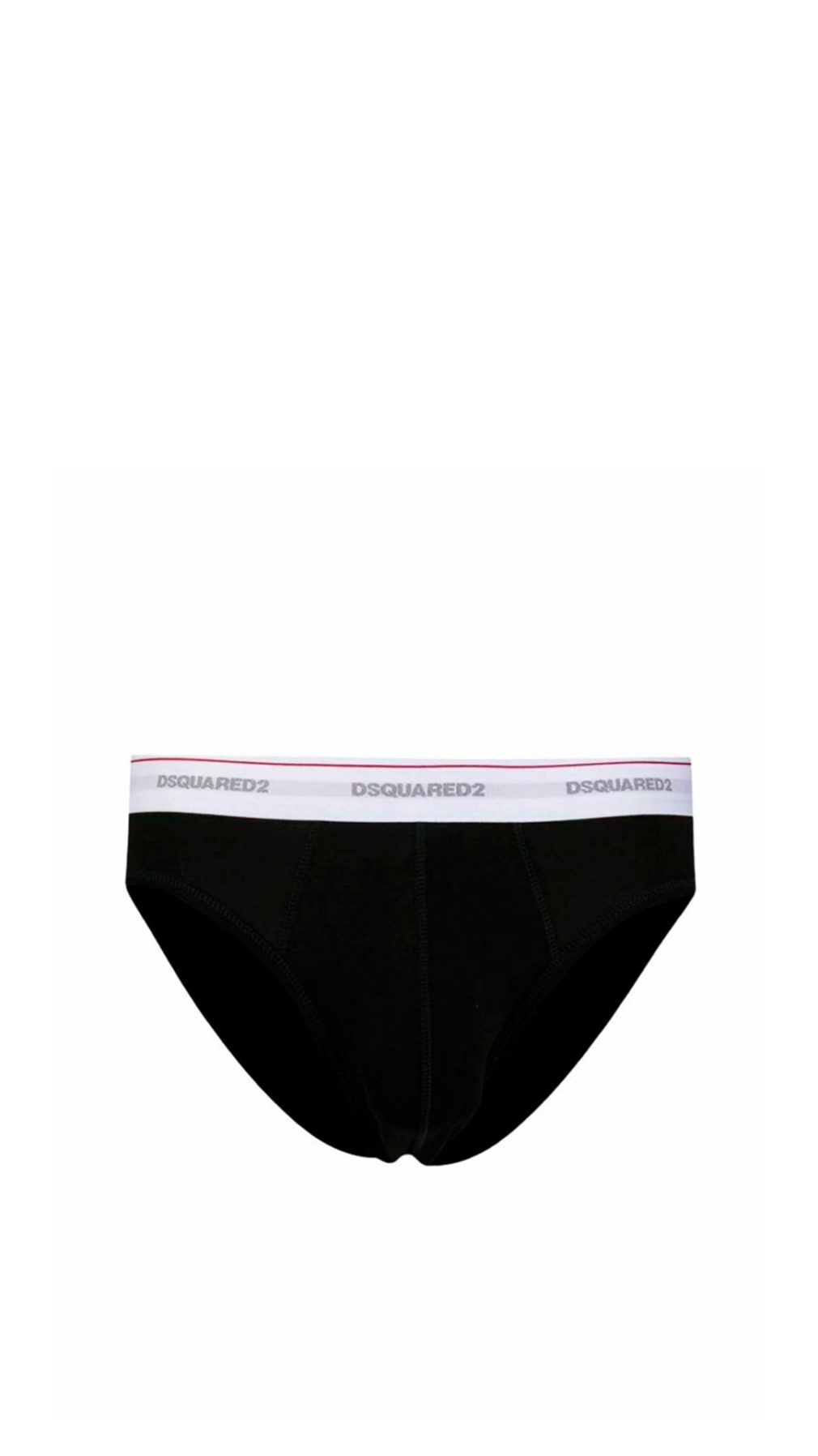 Slip Dsquared2 pack de tres en negro