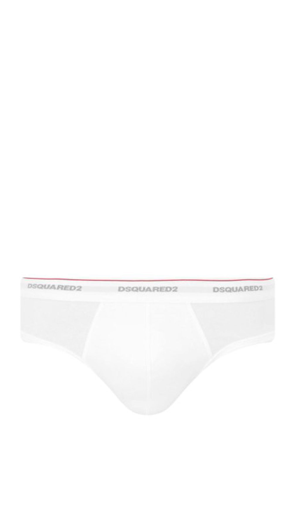Slip Dsquared2 pack de tres en blanco