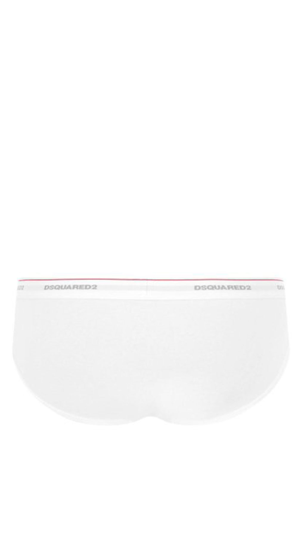 Slip Dsquared2 pack de tres en blanco