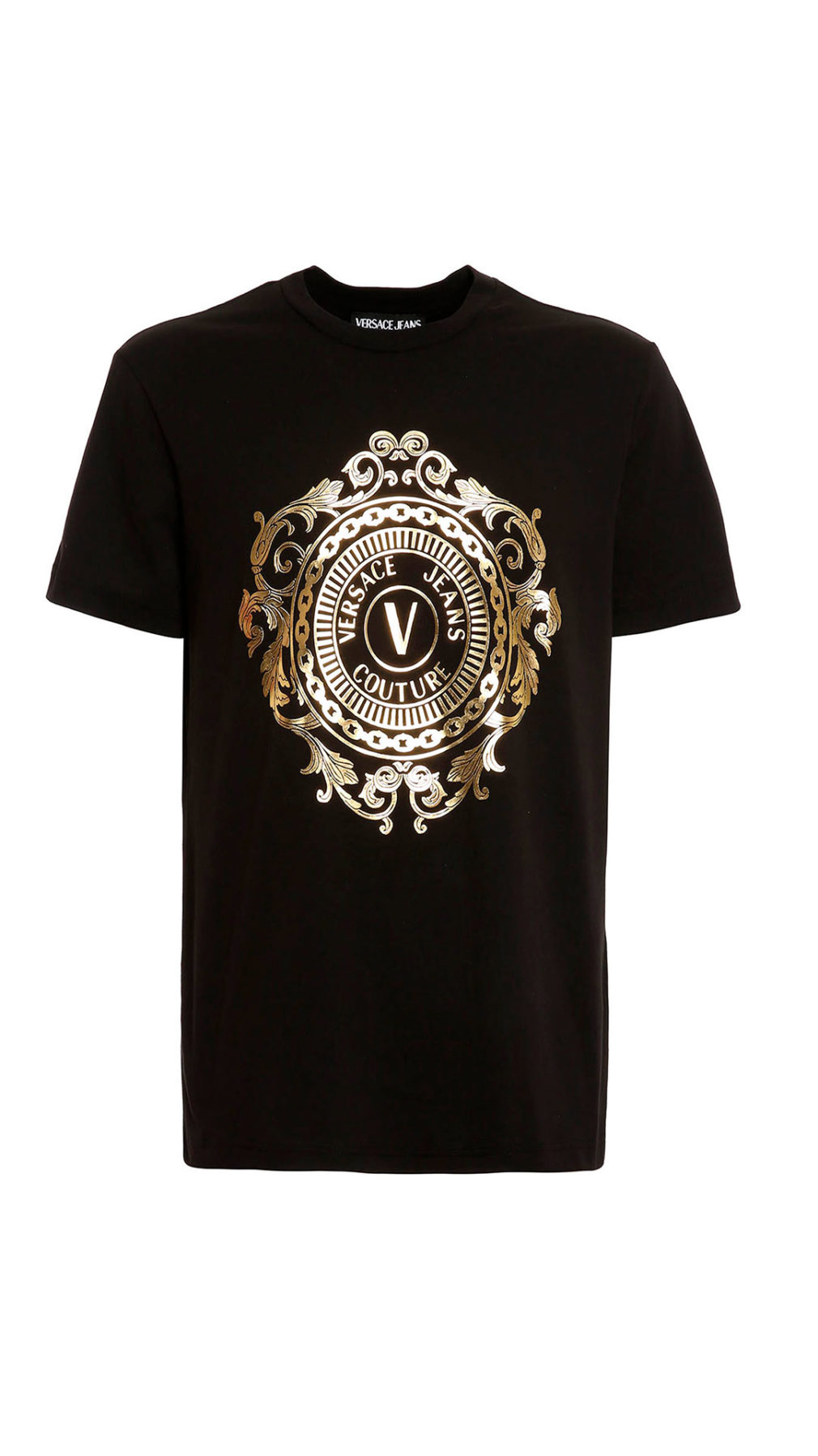 Camiseta Versace Jeans logo dorado en parte delantera