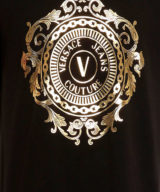 Camiseta Versace Jeans logo dorado en parte delantera