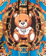 Sudadera Moschino Teddy Bear estampado de cadenas