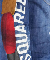 Camisa Dsquared2 de mezclilla con efecto envejecido