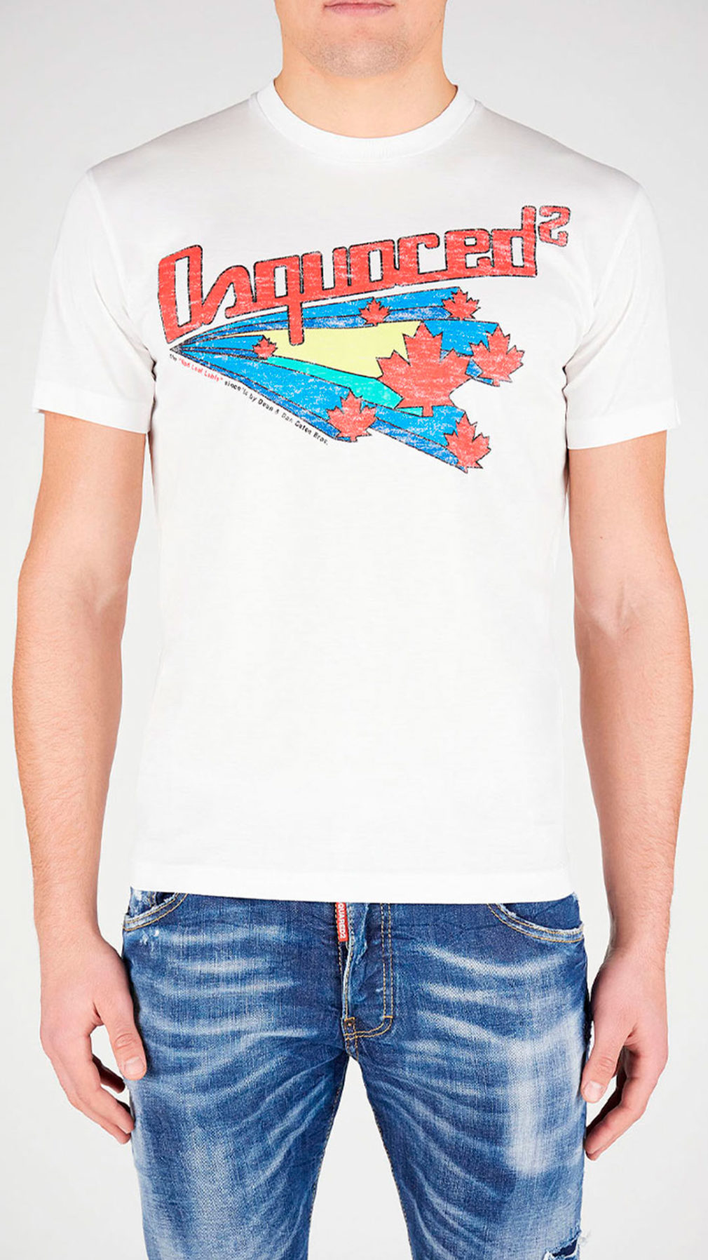 Camiseta Dsquared2 con logo en el pecho
