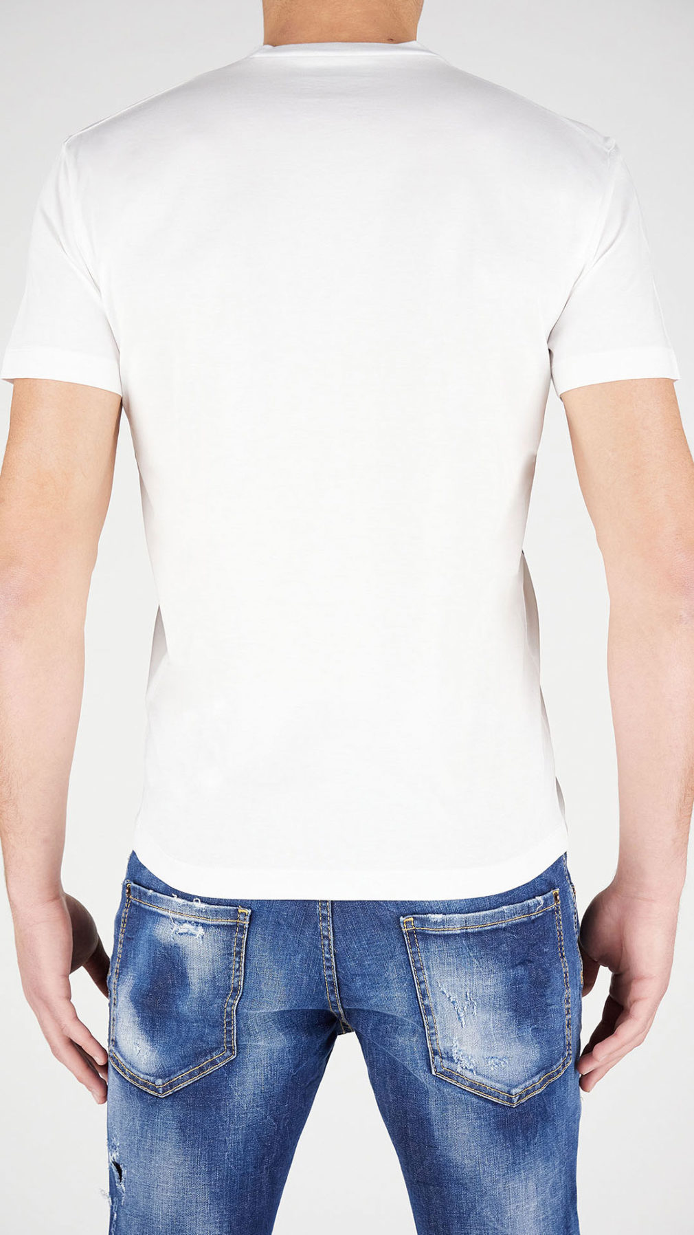 Camiseta Dsquared2 logo con estampado de grafico