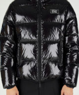Caqueta Dsquared2 acolchada brillante