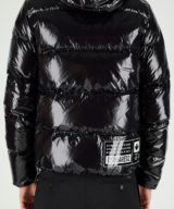 Caqueta Dsquared2 acolchada brillante