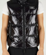 Chaleco Dsquared2 acolchada brillante.
