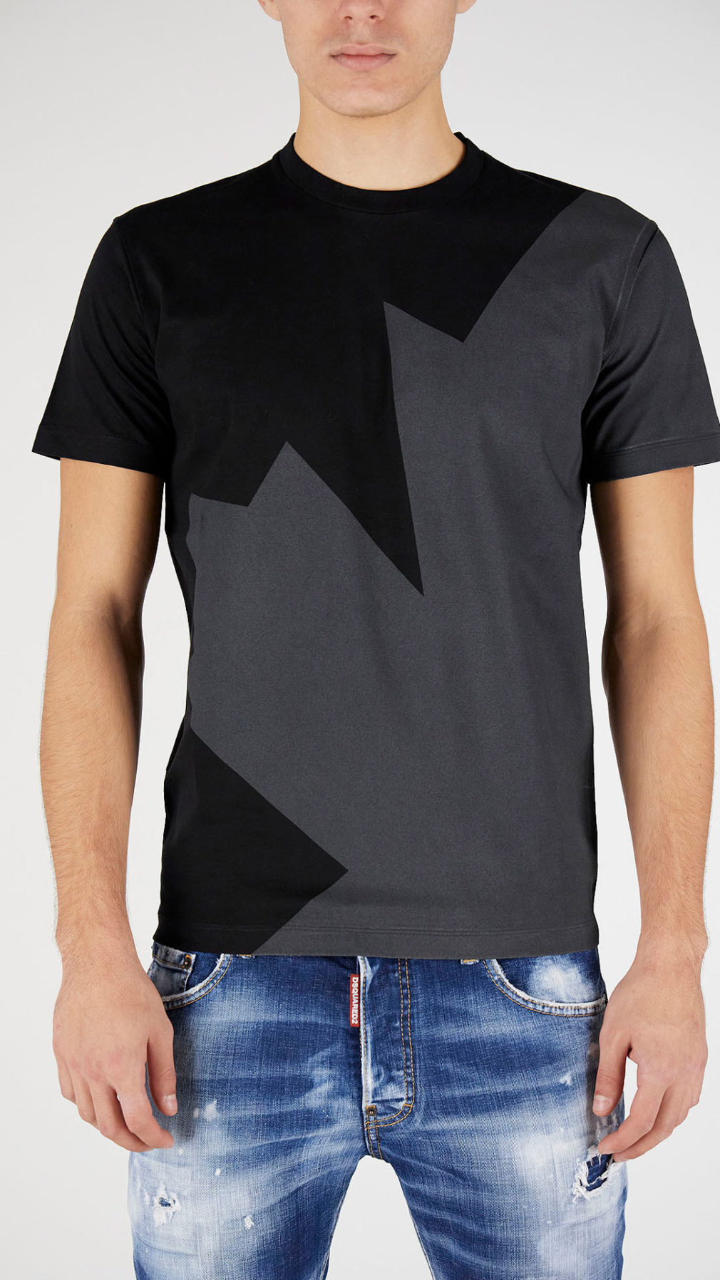 Camiseta Dsquared2 con Logo en parte delantera y trasera