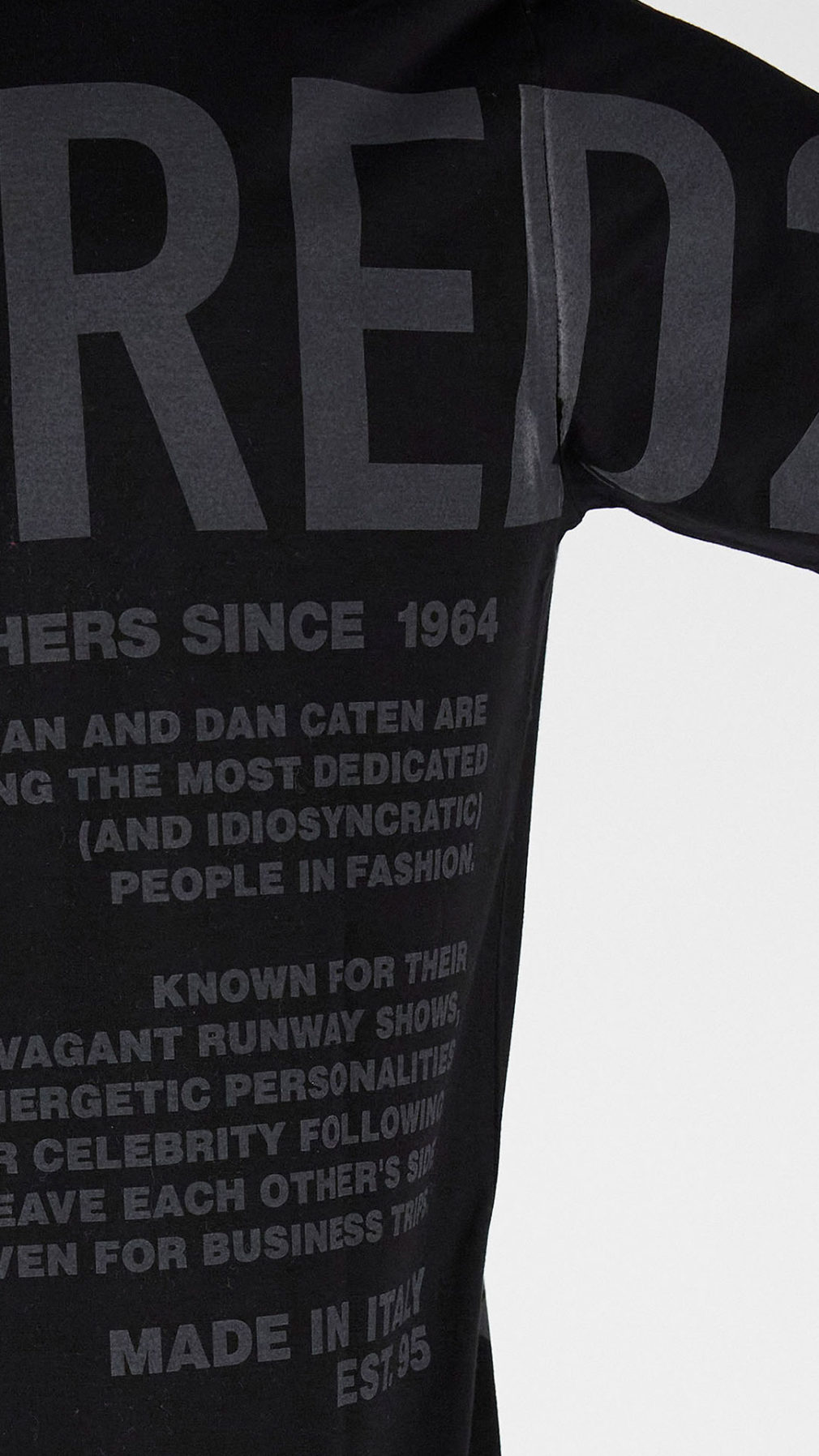 Camiseta Dsquared2 con Logo en parte delantera y trasera