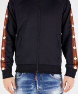 Sudadera Dsquared2 con logo en cinta en las mangas