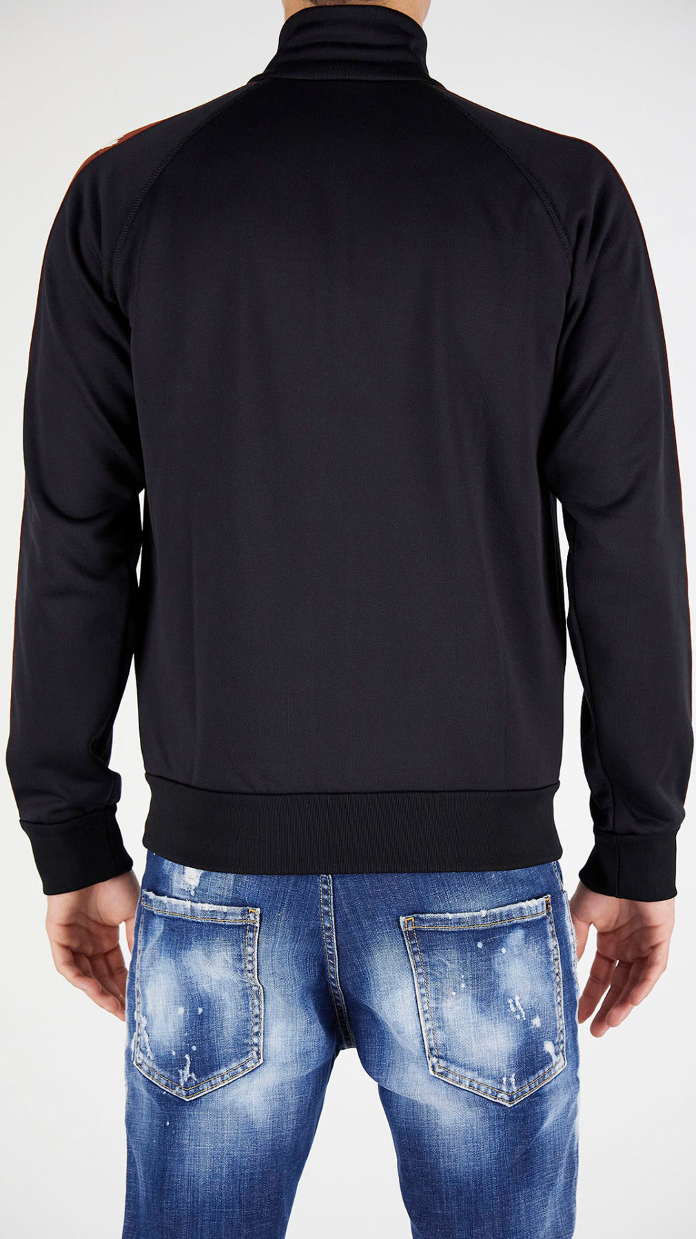 Sudadera Dsquared2 con logo en cinta en las mangas