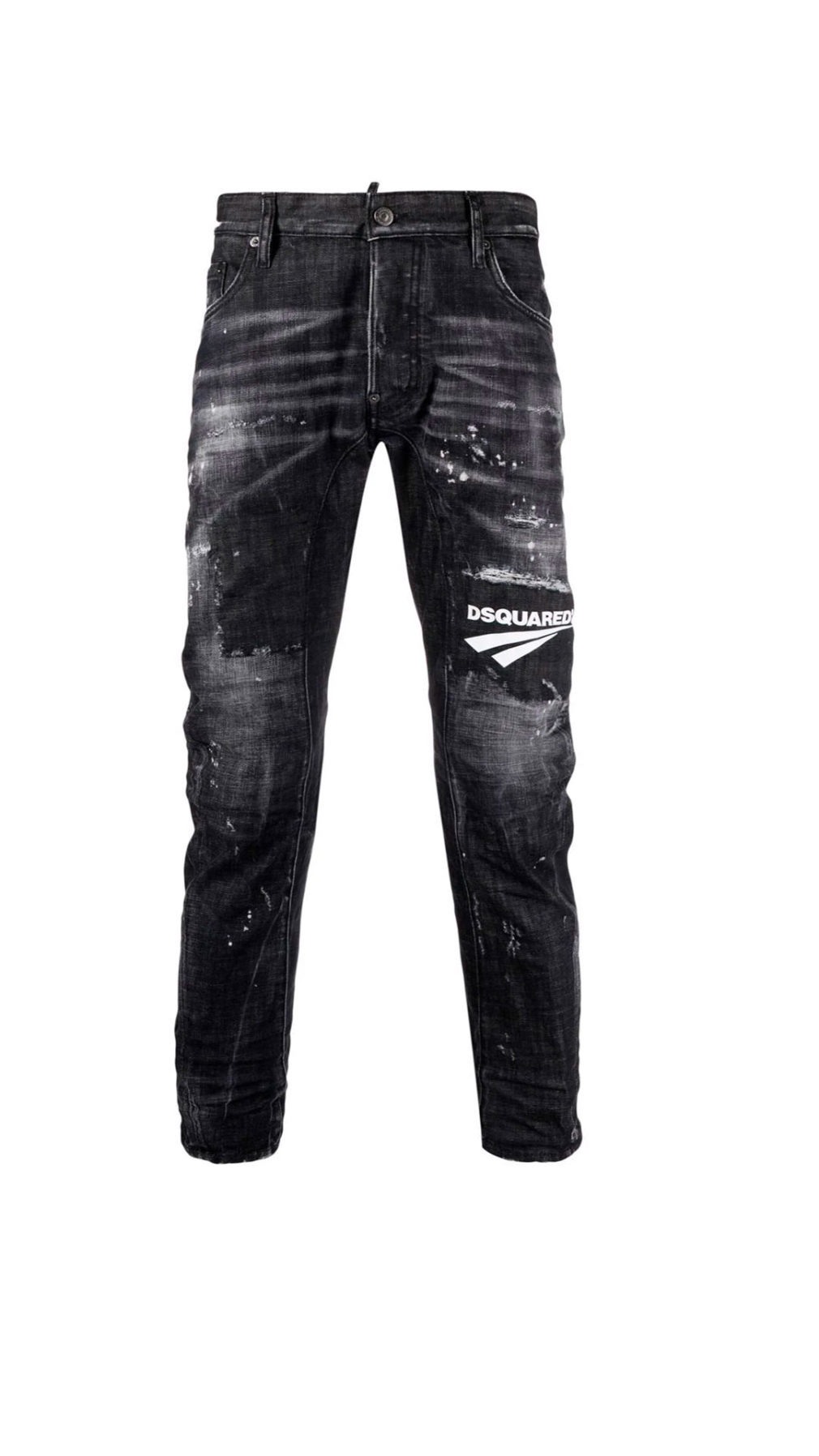 Jeans Tidy Biker con logotipo en la pierna