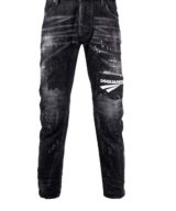 Jeans Tidy Biker con logotipo en la pierna