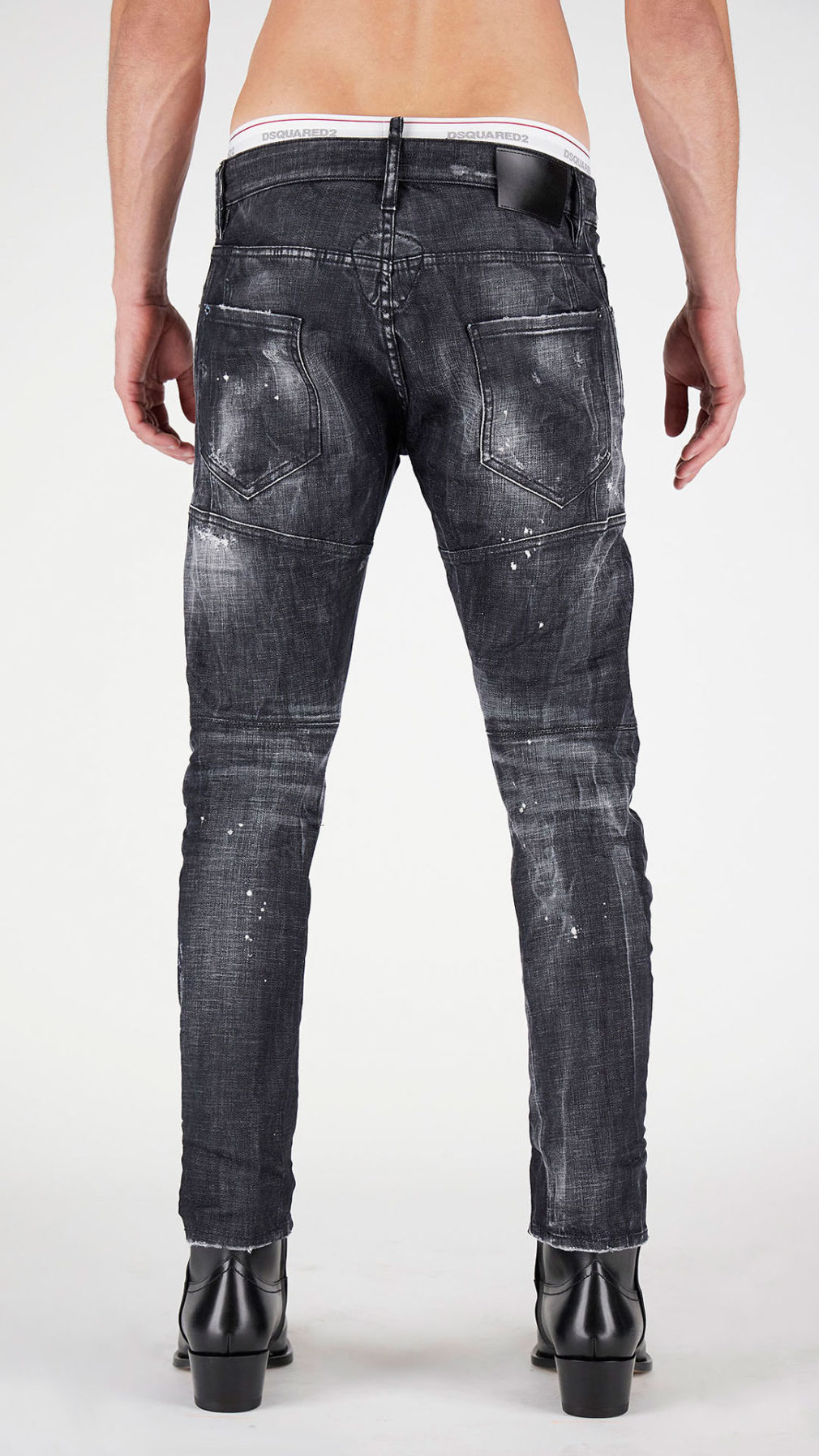Jeans Tidy Biker con logotipo en la pierna