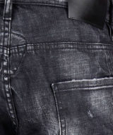 Jeans Tidy Biker con logotipo en la pierna